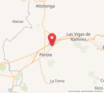 Map of Los Molinos, Veracruz