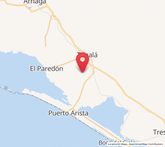 Map of Noyola, Chiapas