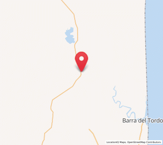 Map of Nuevo Progreso, Tamaulipas