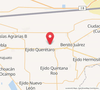 Map of Represa Aurelio Benansini (Carehey), Baja California
