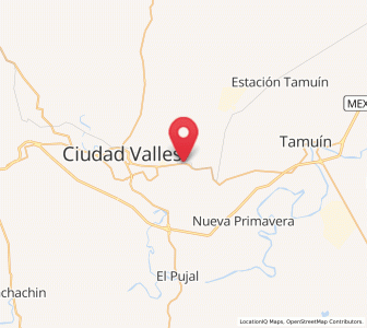 Map of San Felipe, San Luis Potosí