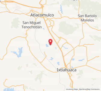 Map of San Pedro de los Baños, México