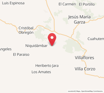 Map of Úrsulo Galván, Chiapas