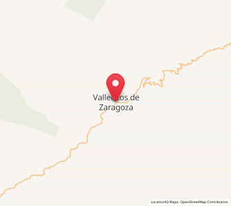 Map of Vallecitos de Zaragoza, Guerrero