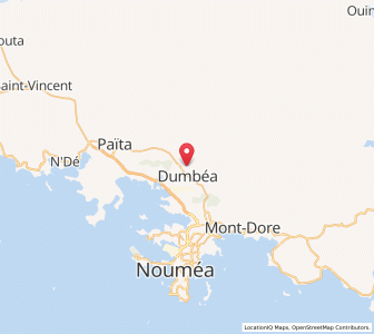 Carte : Dumbéa, Province Sud