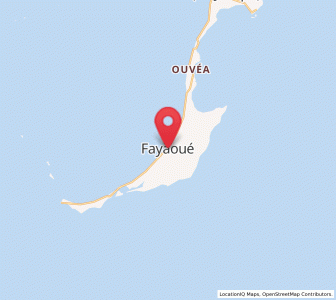 Carte : Fayaoué, Îles Loyauté