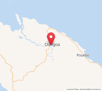 Carte : Ouégoa, Province Nord