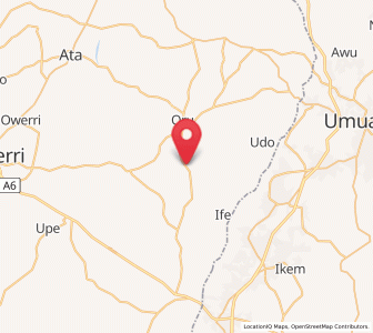 Map of Aboh, Imo