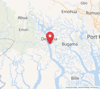 Map of Abonnema, Rivers