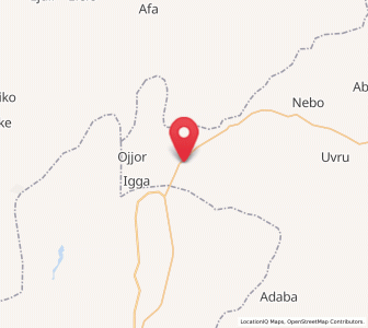 Map of Adani, Enugu