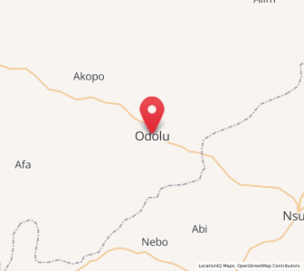 Map of Adoru, Kogi