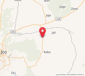 Map of Angware, Plateau