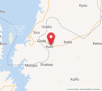 Map of Auna, Niger