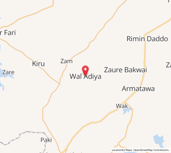 Map of Bebeji, Kano