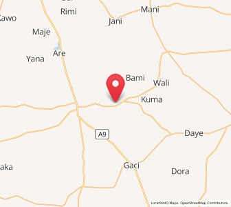 Map of Bindawa, Katsina