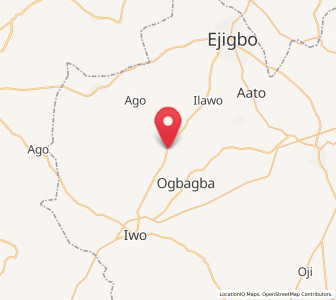 Map of Bode Osi, Osun