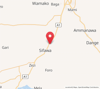 Map of Bodinga, Sokoto