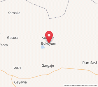 Map of Bukkuyum, Zamfara
