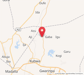 Map of Bwari, FCT