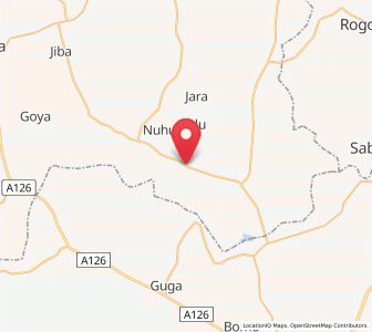 Map of Danja, Katsina