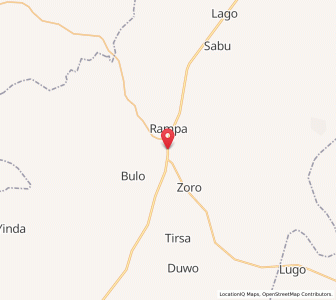 Map of Darazo, Bauchi