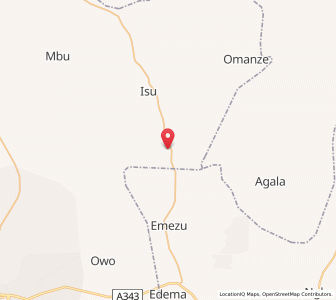 Map of Eha Amufu, Enugu