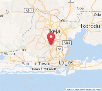 Map of Eti-Osa, Lagos