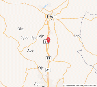 Map of Fiditi, Oyo