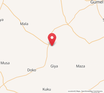 Map of Garki, Jigawa