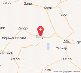Map of Garko, Kano