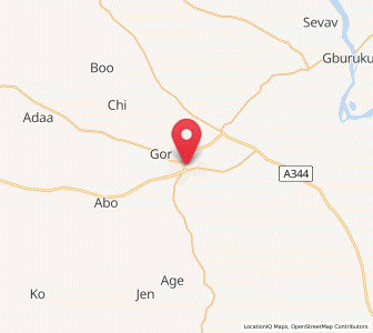 Map of Gboko, Benue