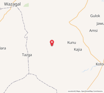 Map of Gorgoram, Yobe