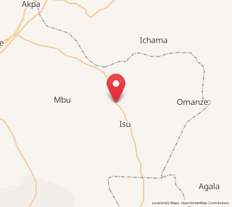 Map of Ikem, Enugu