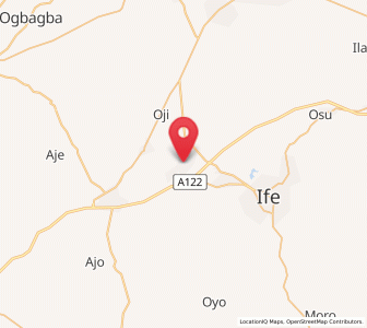 Map of Ipetumodu, Osun