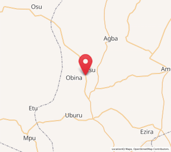 Map of Isu, Ebonyi