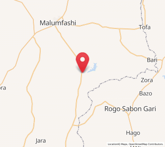 Map of Kafur, Katsina