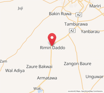 Map of Kura, Kano