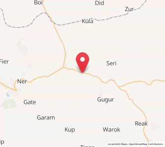 Map of Kwal, Plateau