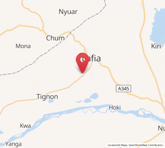 Map of Lamurde, Adamawa
