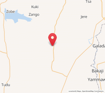 Map of Matazu, Katsina