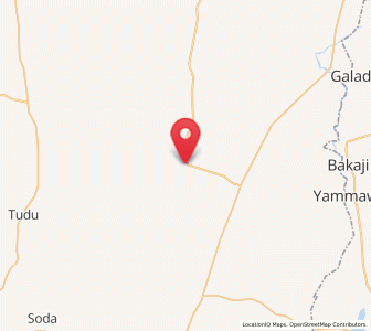 Map of Musawa, Katsina