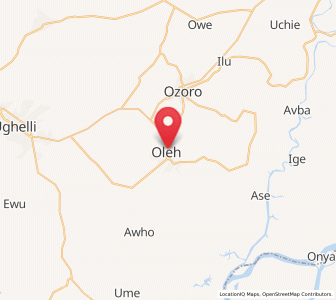 Map of Oleh, Delta