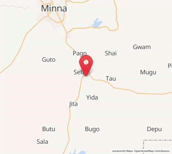 Map of Paiko, Niger