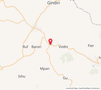 Map of Panyam, Plateau