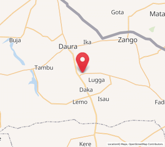 Map of Sandamu, Katsina