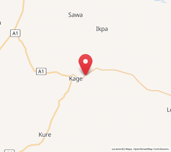 Map of Share, Kwara