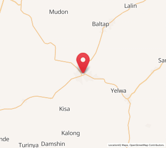 Map of Shendam, Plateau