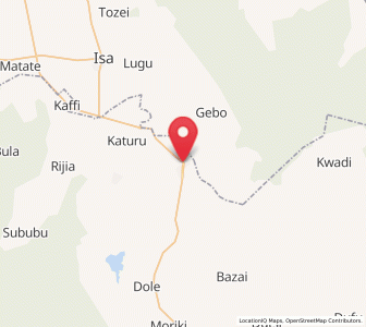Map of Shinkafi, Zamfara