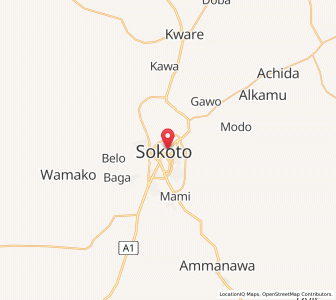 Map of Sokoto, Sokoto
