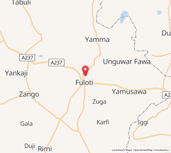 Map of Takai, Kano